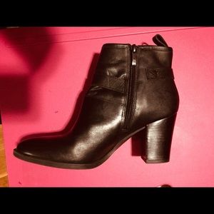 Franco Sarto black booties